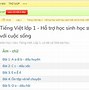 App Học Tiếng Việt Lớp 1 Miễn Phí