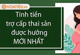 Cách Tính Lương Trợ Cấp Thai Sản