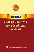 Luật Hình Sự Năm 2015 Sửa Đổi Bổ Sung Năm 2017