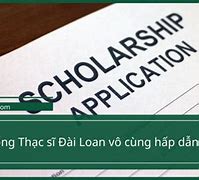 Săn Học Bổng Thạc Sĩ Đài Loan